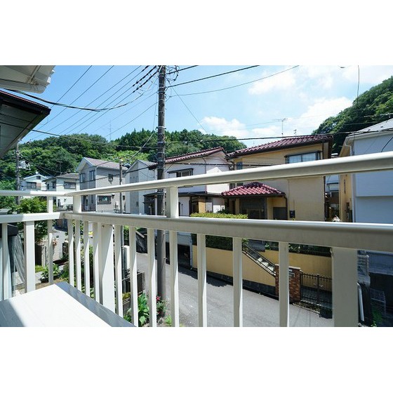 ベルシオン長沼0201号室 バルコニー