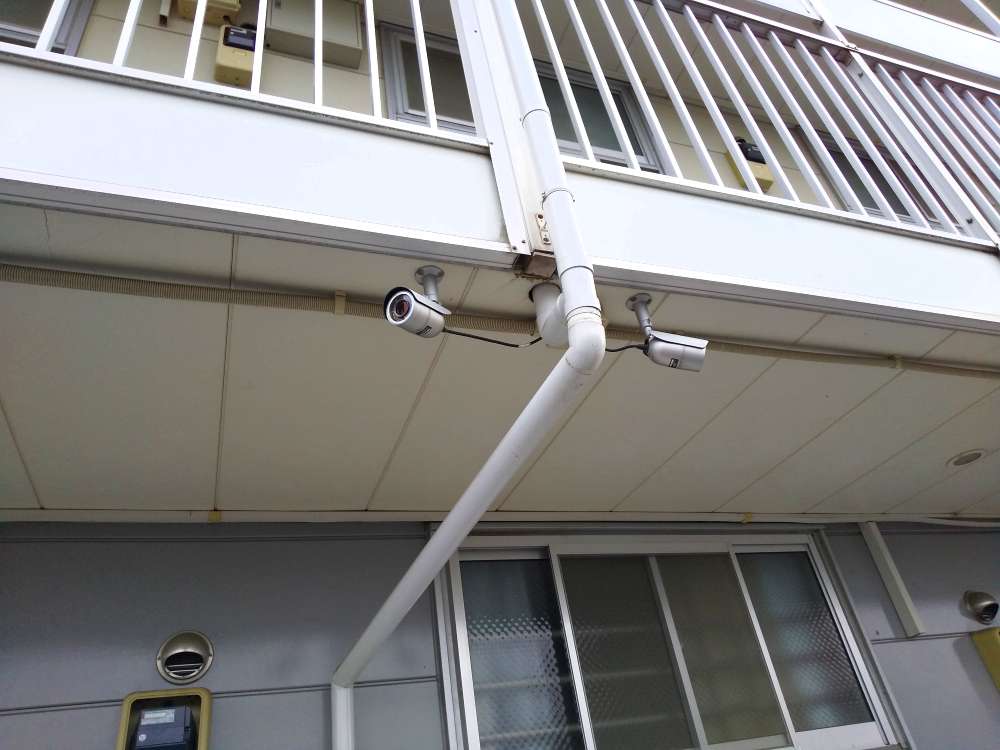 レオパレス霞ヶ関第一203号室 防犯カメラ