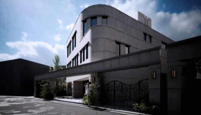 The MANOR KYODO1階 パース