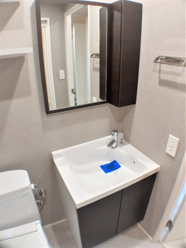 レジディア島津山2階 洗面