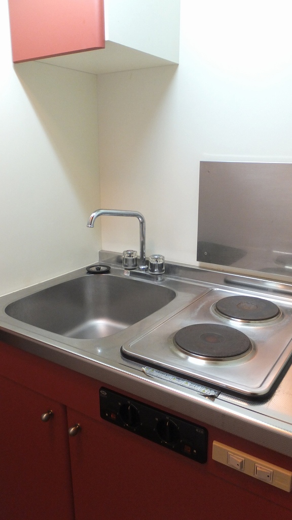 レオパレス植木 2口コンロ