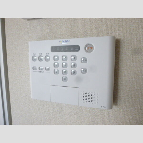 リビングNK原木中山201号室 ALSOKホームセキュリティ標準搭載