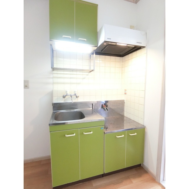 ハイツシオン ガスコンロ設置可