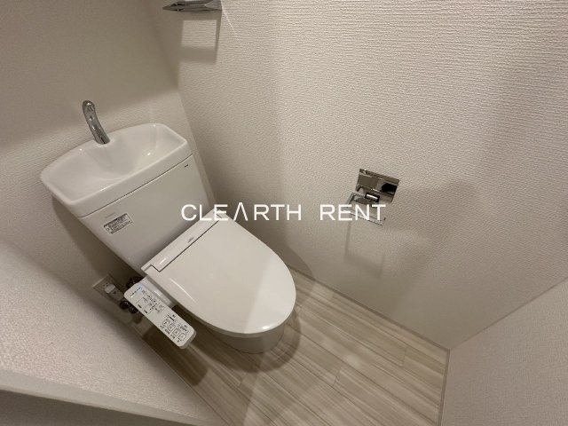 ＧＲＡＮ ＰＡＳＥＯ三宿2階 清潔感のあるトイレ