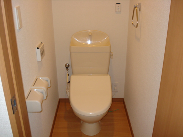 ドミール・ソレイユ101号室 シャワー付トイレ