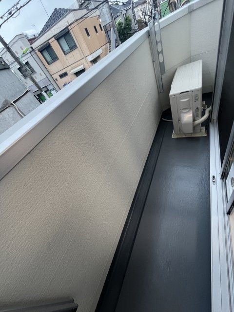 ウェール上馬2階 バルコニー