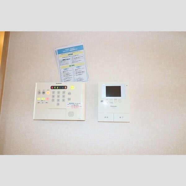 ペア アルソックホームセキュリティー&モニター付きインターホン