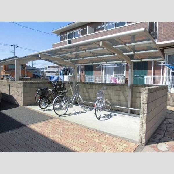 センターハウス　A棟202号室 駐輪場