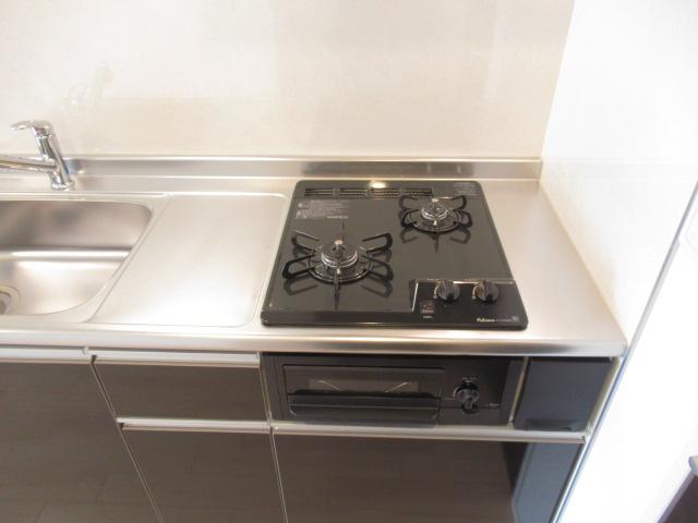 イーストガーデン202号室 2口ガスコンロ