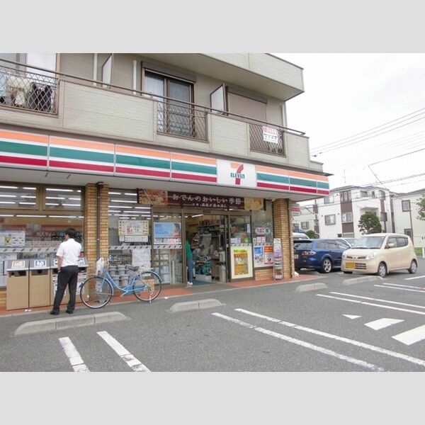 エクセリア高砂205号室 セブンイレブン葛飾高砂7丁目店まで204m