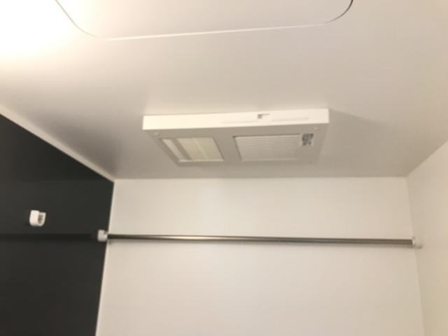 川口市大字安行領根岸　アパート新築工事202号室 浴室換気乾燥機（イメージ）