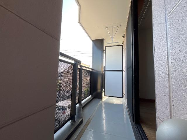 プレサスＳⅡ202号室 ベランダ