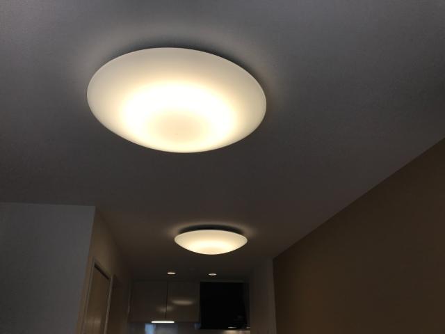 コンフォールK102号室 照明器具