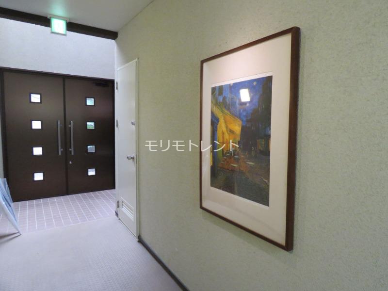 オーチャードコート小杉陣屋町1階 内廊下