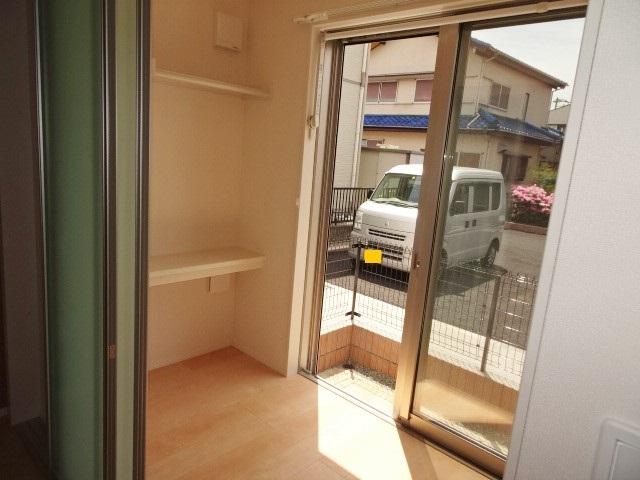 （仮称）小田原市中町アパート新築工事103号室 インナーテラス（イメージ）