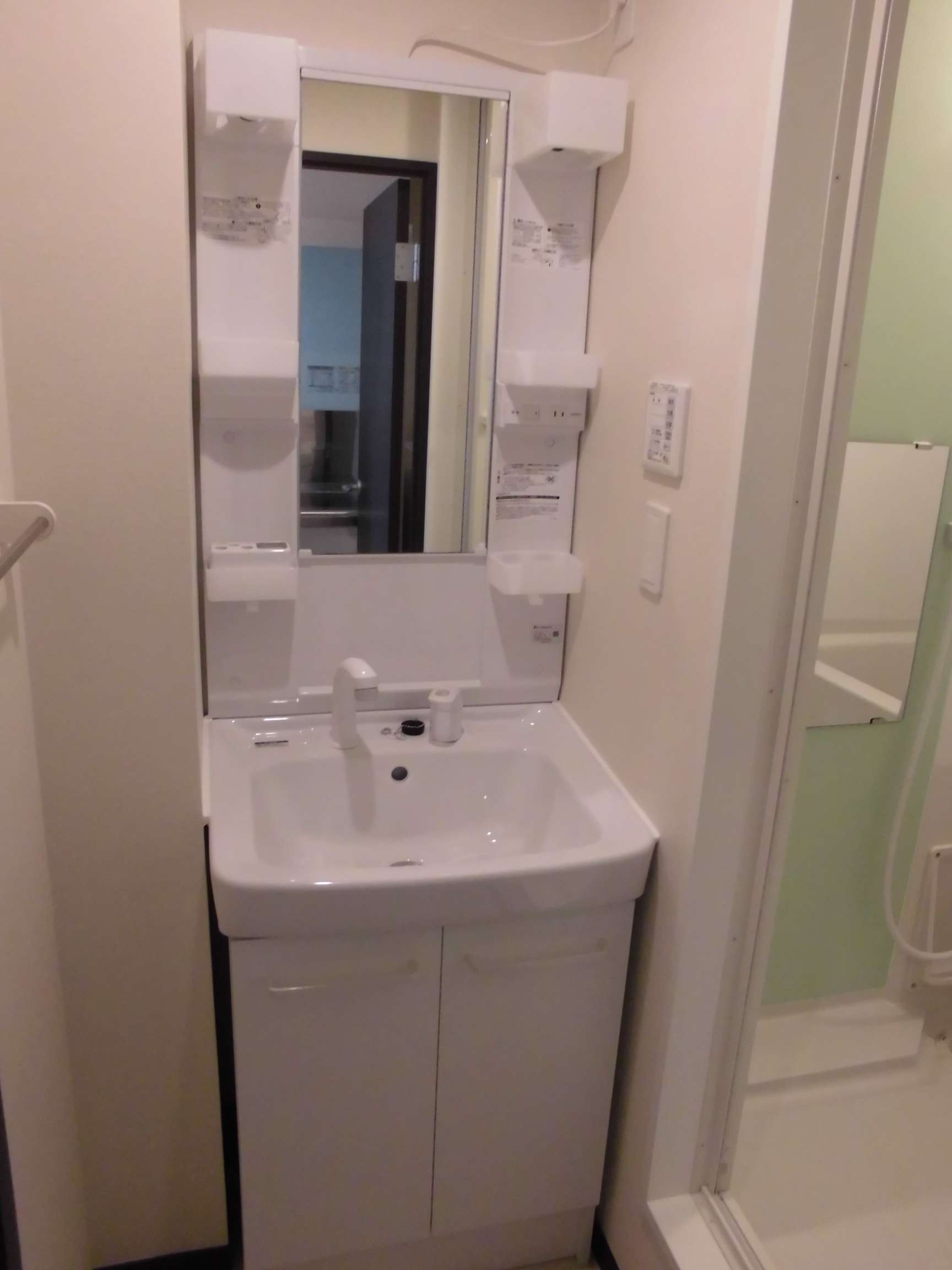 レオネクストホワイトパレス 独立洗面台