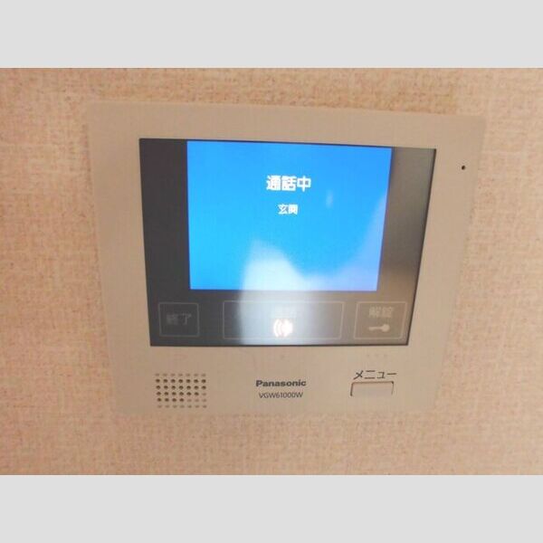 ビラ ルフト302号室 カラーTVインターホン