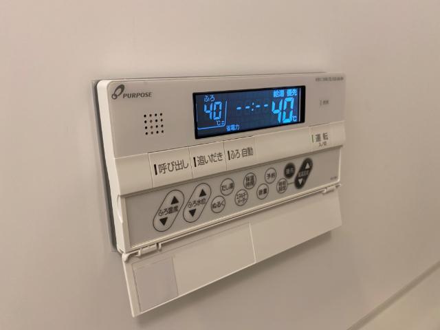 ソラーレ市川 追焚き機能付き給湯パネル