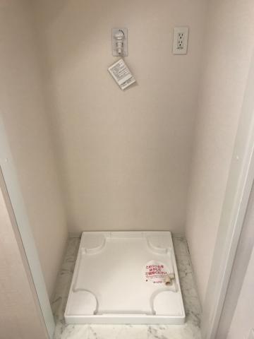 ペンタス102号室 洗濯機置場