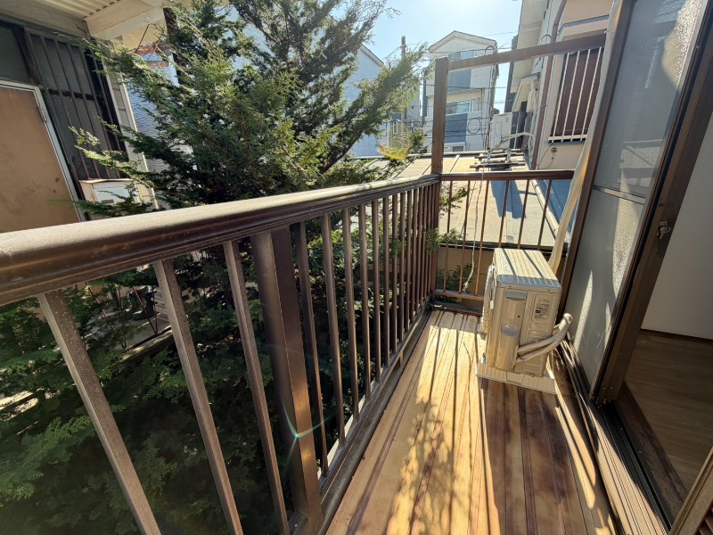 パル元住吉2階 バルコニー