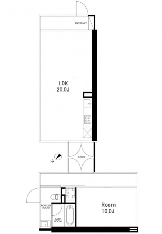 Ｇ－ＦＬＡＴ2階 間取