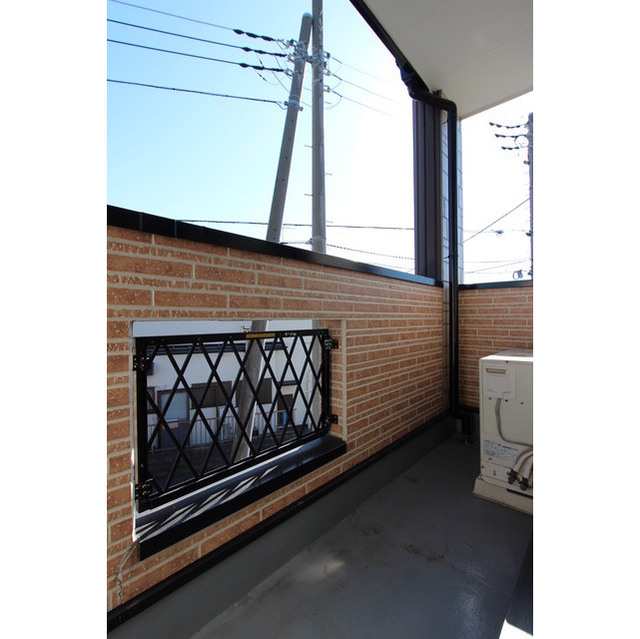 ラ・ヴィータ201号室 バルコニー