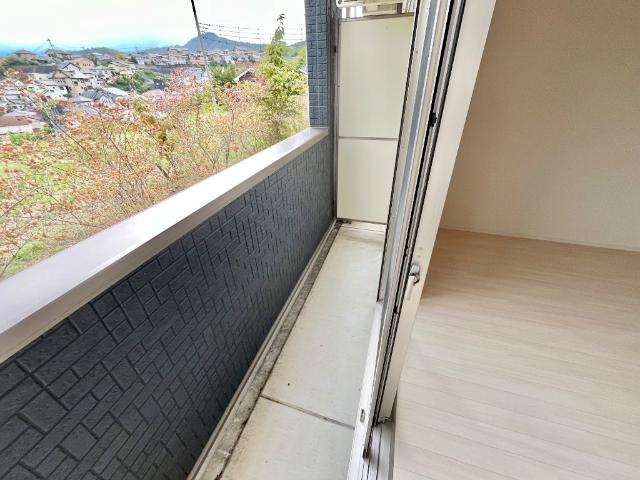 シエルブルー（Ciel Blue）102号室 ベランダ