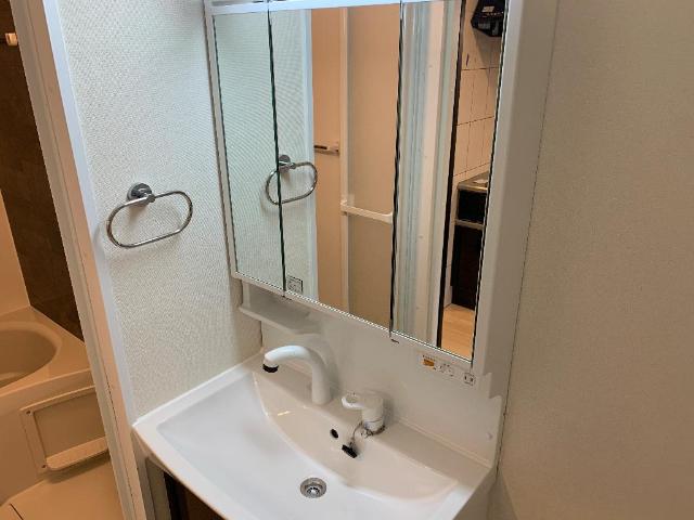 （仮称）小田原市扇町アパート新築工事 洗髪洗面化粧台（イメージ）