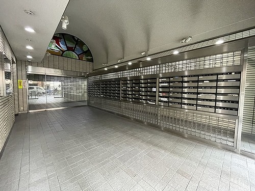 ライオンズマンション練馬8階 集合郵便受け　※2023年4月の写真