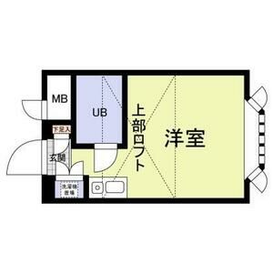 ベルシティ川口2号棟307号室 間取