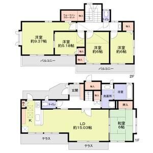 荏子田2丁目戸建1号室 間取