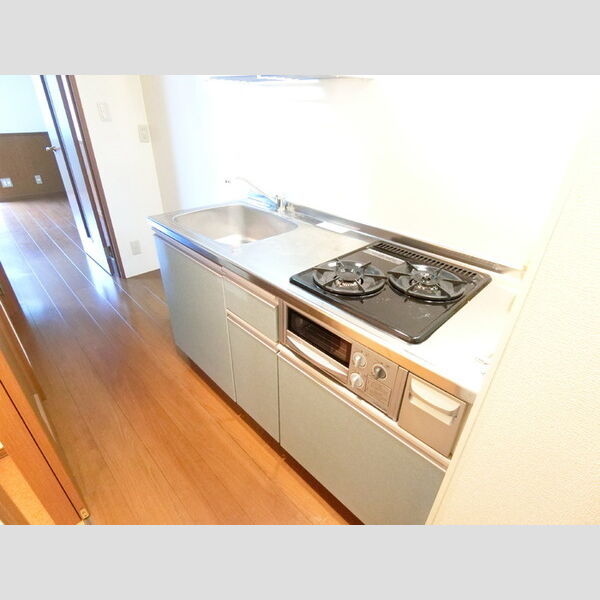 グランシャリオ 桜木 グリル付き2口システムキッチン!