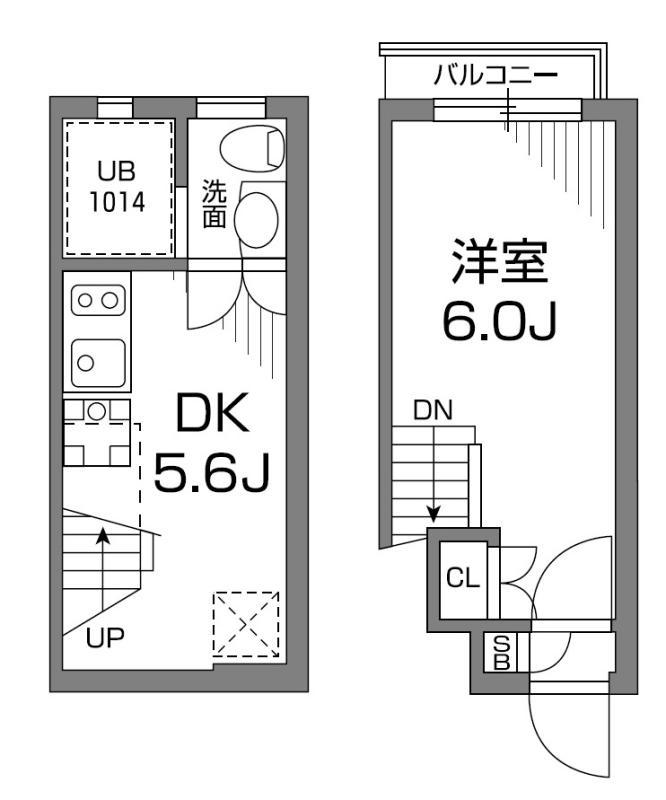 グランアセット千鳥町1階 間取り図