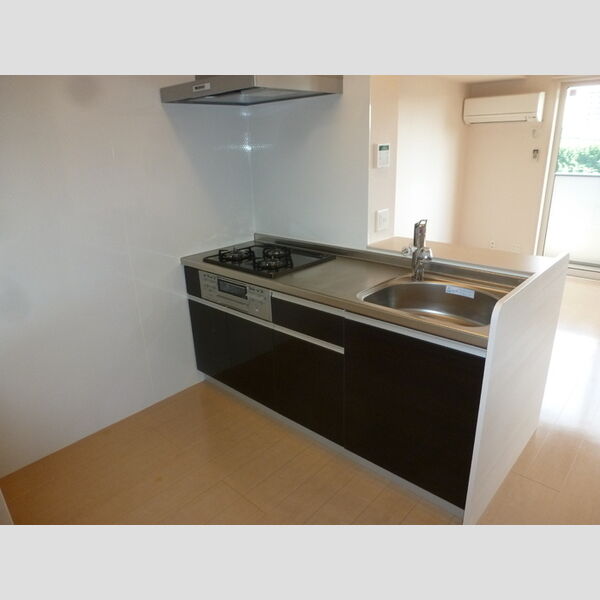 コーワ・ルミエール　参番館205号室 システムキッチン(対面)