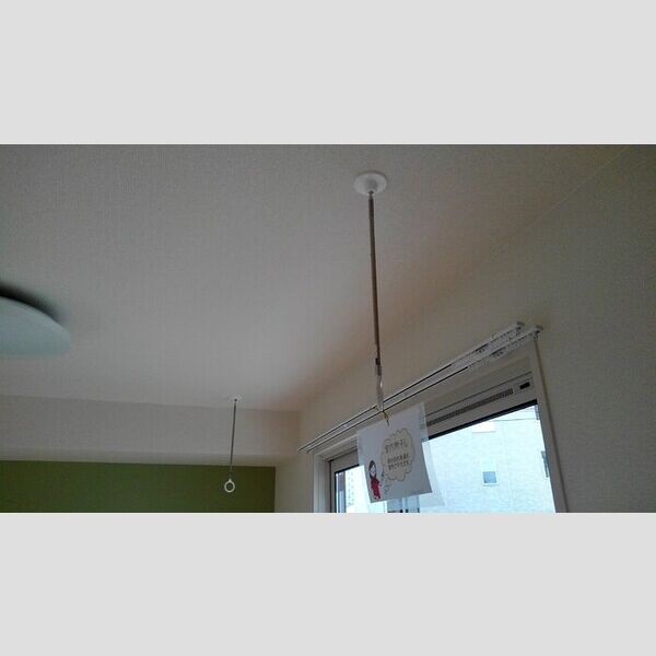 リヴィール　ソワ　Ⅱ102号室 室内物干し