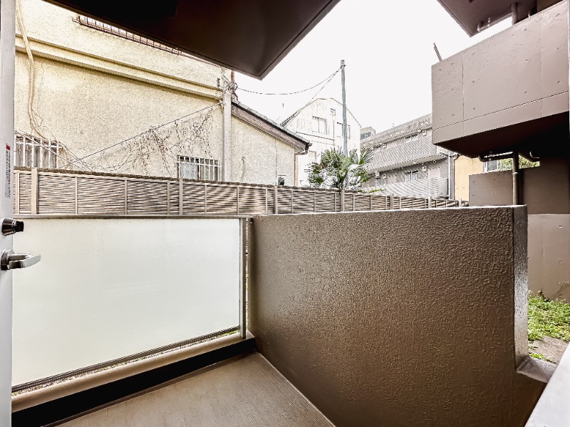 レジディア西新宿Ⅱ1階 バルコニー