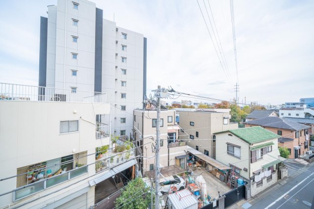 ノヴェルコート603号室 バルコニーからの眺望