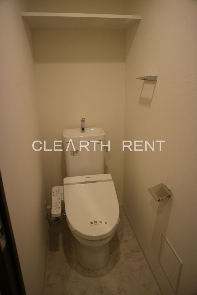 コンシェリア大崎 ＣＲＯＳＳＩＡ 清潔感のあるトイレ