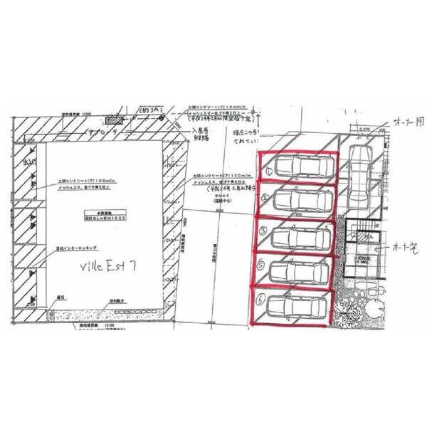 Ville　Est　I103号室 null