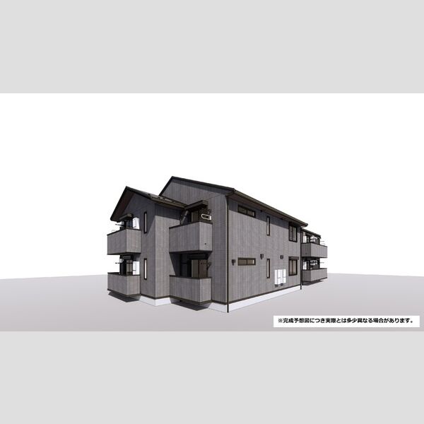 グランガーデン弘明寺102号室 ※完成予想図につき、実物とは多少異なる場合があります。