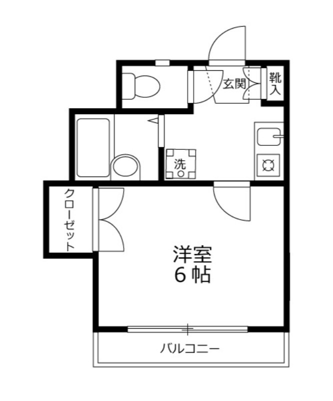 エクセレント調布3階 間取