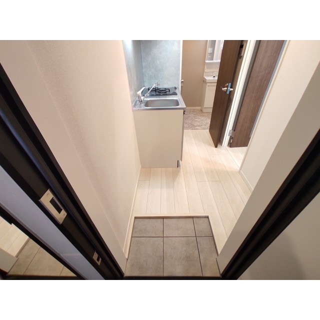 エクセラン亀有 玄関・傘入れあり