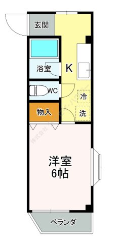 トラッドワカシマⅡ305号室 使い勝手の良い間取りです☆