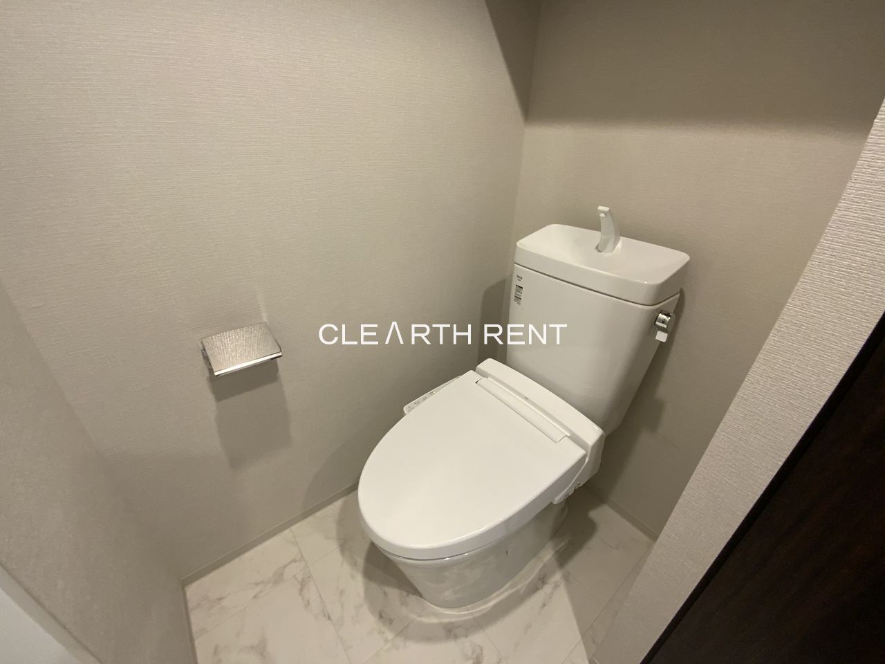 コンシェリア白金台 ＜ＴＯＫＹＯ ＰＬＡＴＩＮＵＭ＞9階 シャワー付きトイレ/フチレス便器/パワーストリーム洗浄