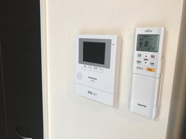 川口市大字安行領根岸　アパート新築工事203号室 カメラ付インターホン（イメージ）