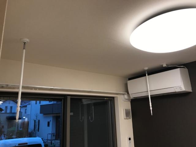 パル　ハイツ 室内物干し