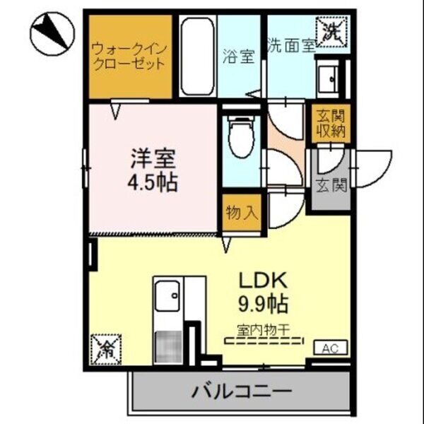 ノーブルヴィラ上尾205号室 同建物別部屋の参考画像