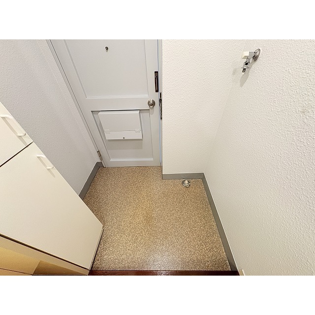 もりのいえ103号室 屋内洗濯置き場♪