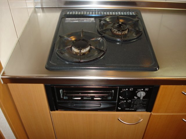 ガーデンハウス101号室 ２口ガスコンロ