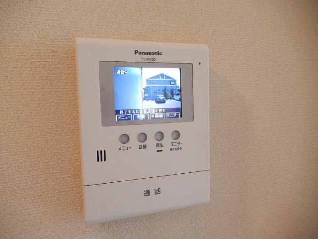 アミューズ205号室 カメラ付インターホン